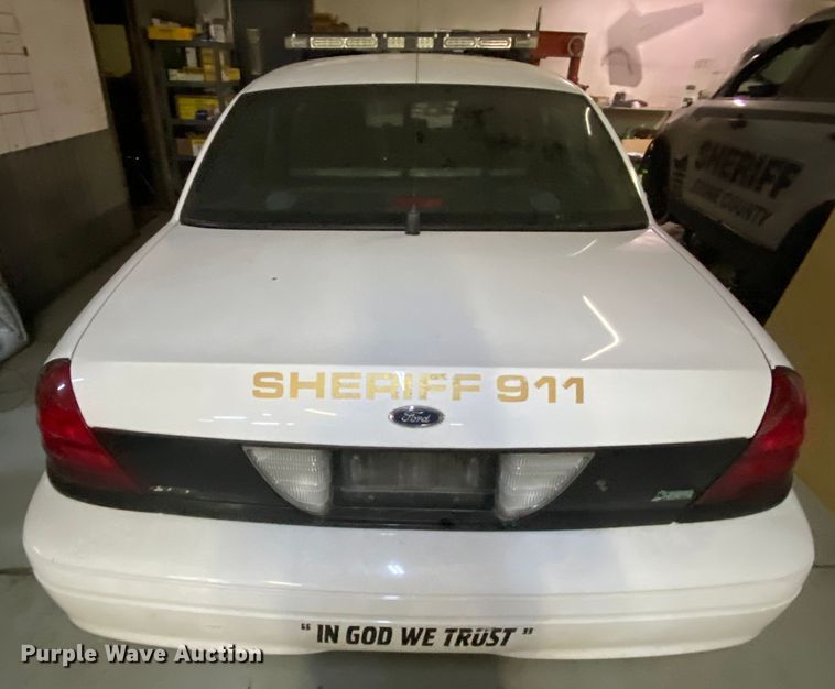 image for item HR9303 2011 Ford Crown Victoria Police Interceptor