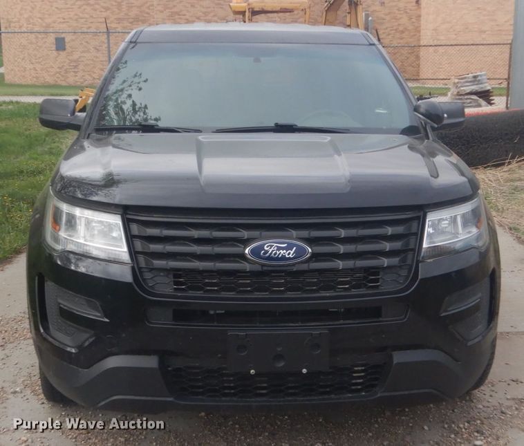 image for item HS9450 2016 Ford Explorer Police Interceptor  SUV
