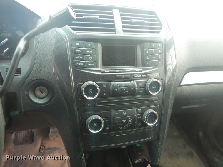 image for item HS9450 2016 Ford Explorer Police Interceptor  SUV