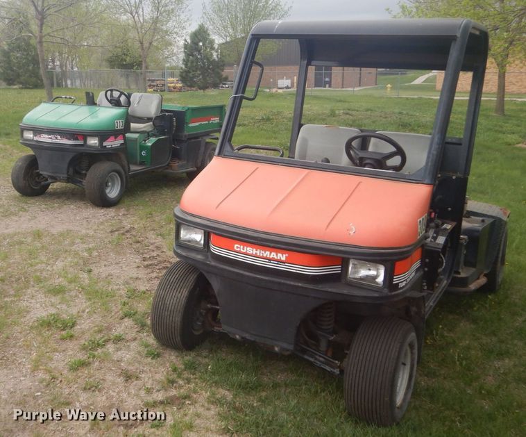 image for item HS9458 (2) Cushman Trucksters utility vehicles