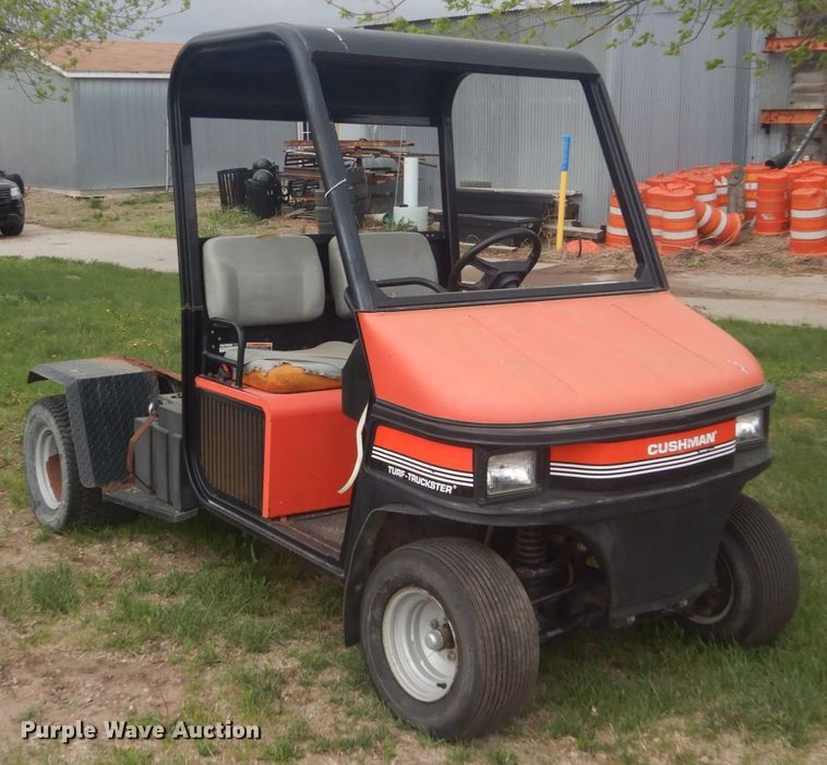 image for item HS9458 (2) Cushman Trucksters utility vehicles