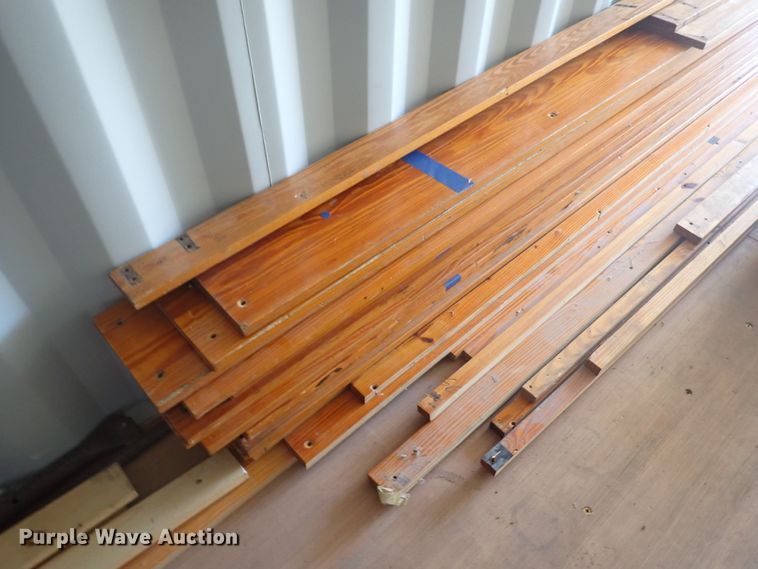 image for item IF9158 Approximately 15 wood bleacher boards