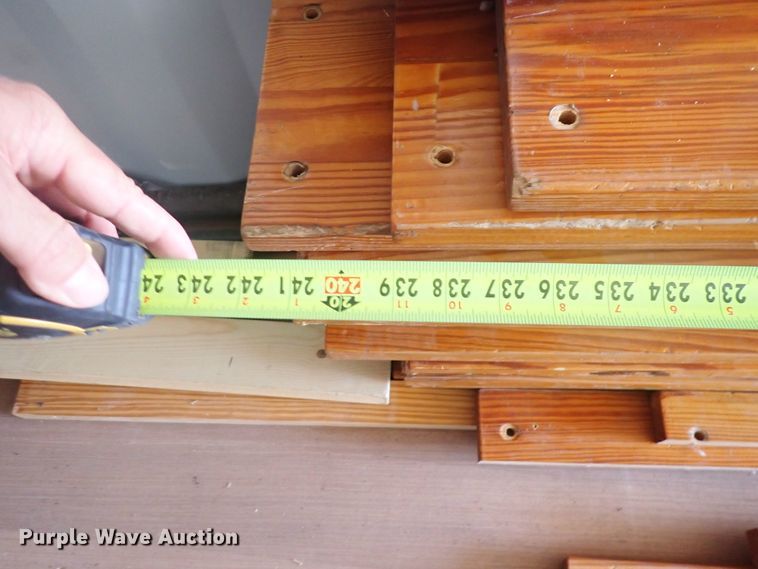 image for item IF9158 Approximately 15 wood bleacher boards