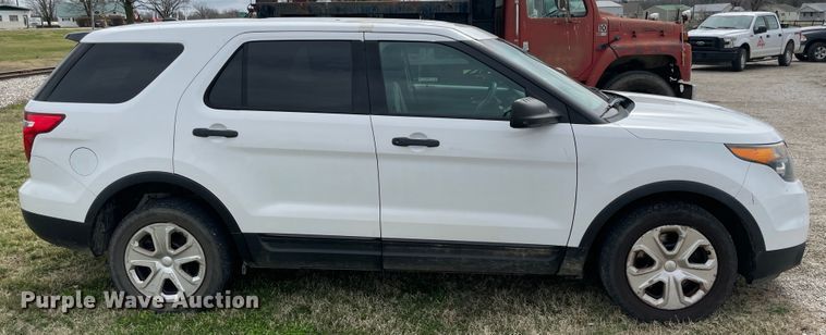 image for item II9327 2013 Ford Explorer Police  SUV