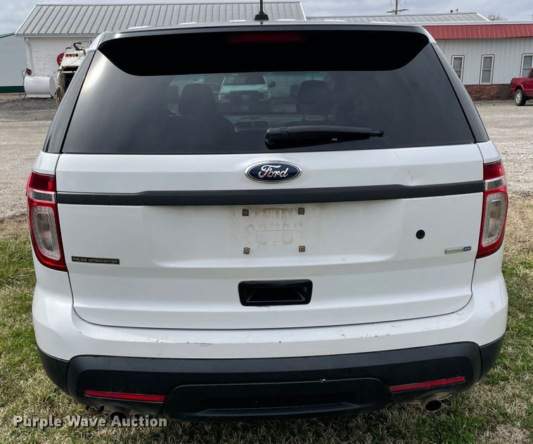 image for item II9327 2013 Ford Explorer Police  SUV