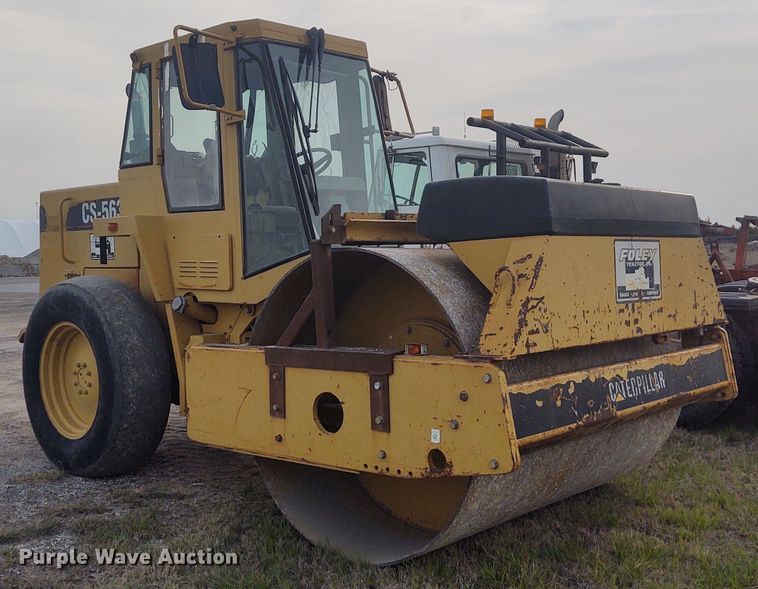 image for item IK9290 1994 Caterpillar CS-563  single drum roller