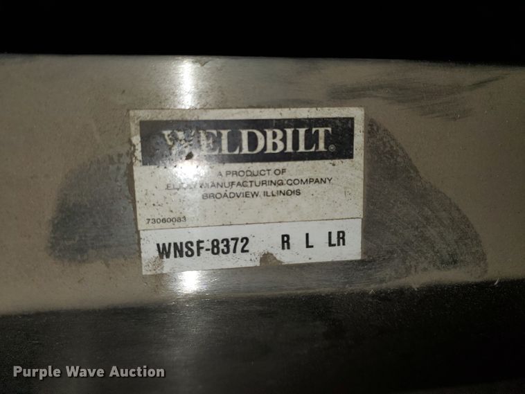 image for item IL9014 Weldbilt stainless steel three bay sink