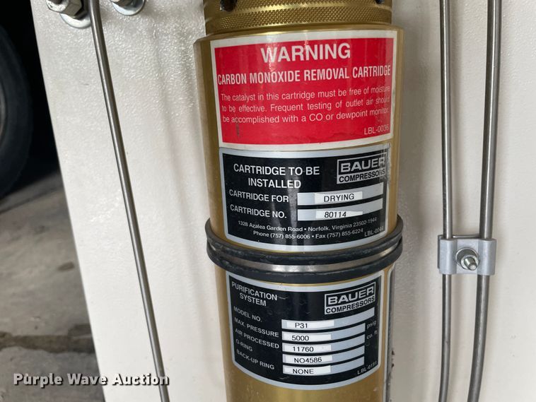 image for item IR9917 Bauer  air compressor