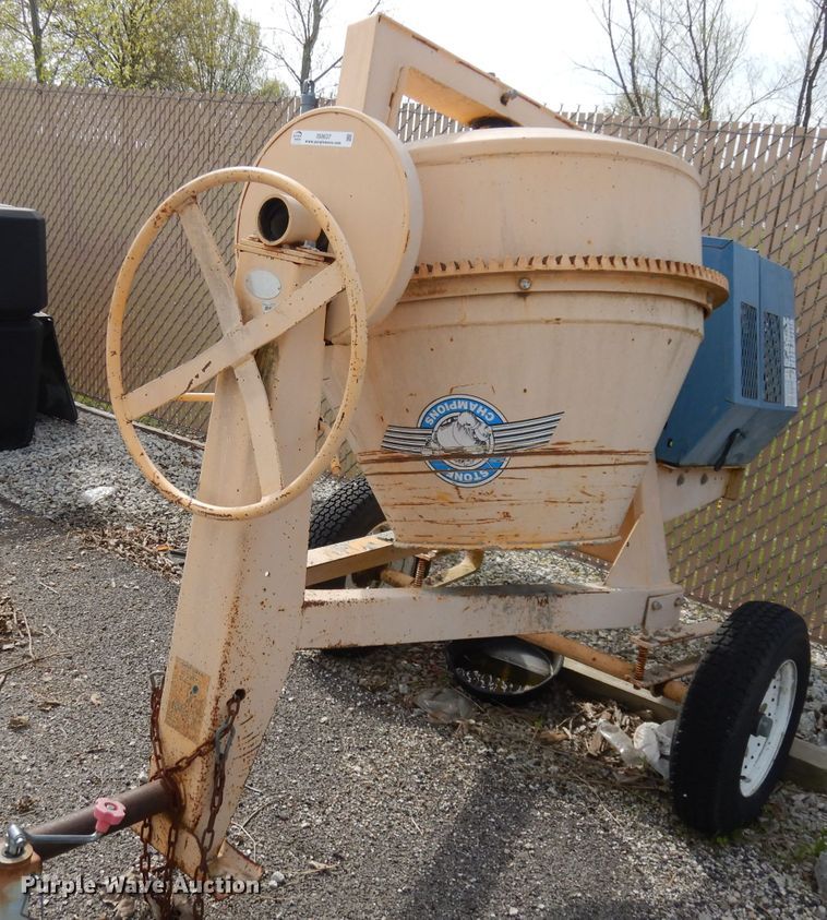 image for item IS9637 Stone 95CM  concrete mixer