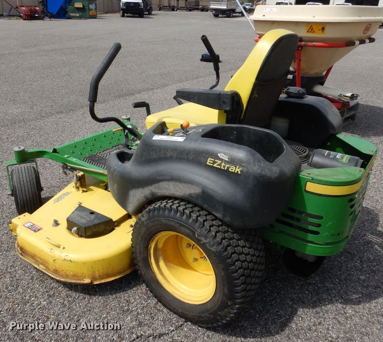 image for item IS9641 2013 John Deere EZ Trak  ZTR lawn mower