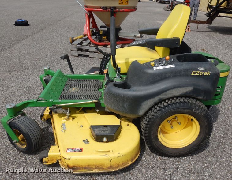 image for item IS9641 2013 John Deere EZ Trak  ZTR lawn mower