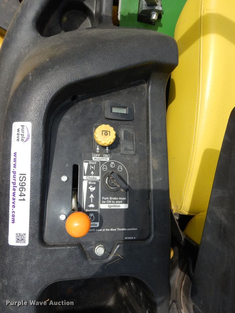 image for item IS9641 2013 John Deere EZ Trak  ZTR lawn mower