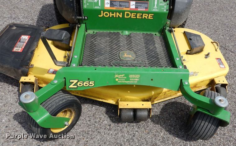 image for item IS9641 2013 John Deere EZ Trak  ZTR lawn mower