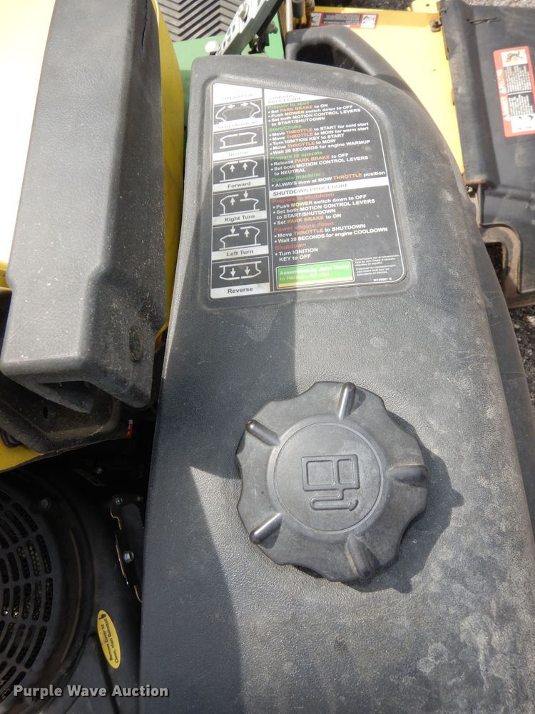 image for item IS9641 2013 John Deere EZ Trak  ZTR lawn mower