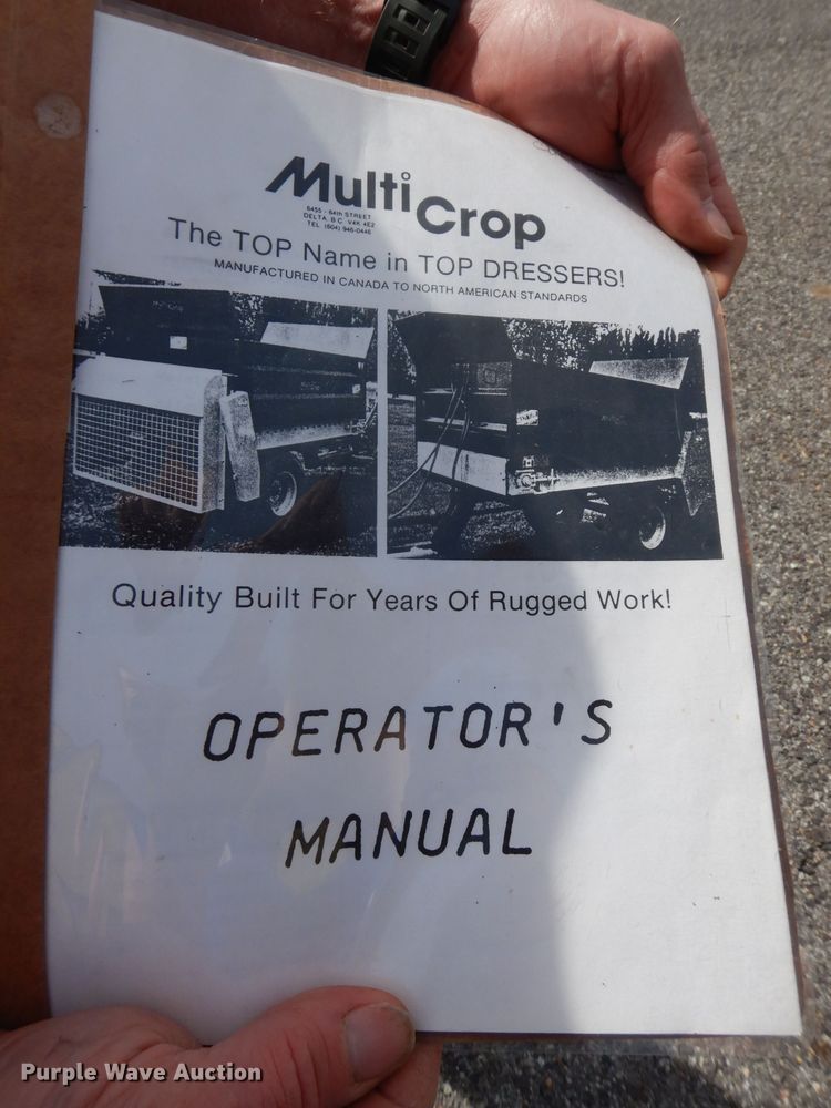 image for item IS9643 Multi Crop top dresser spreader