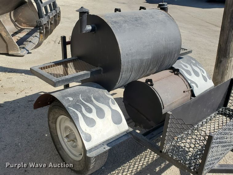 image for item IT9757 Shop built  smoker trailer