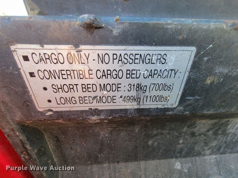 image for item IV9018 2007 Kawasaki Mule 3010  utility vehicle