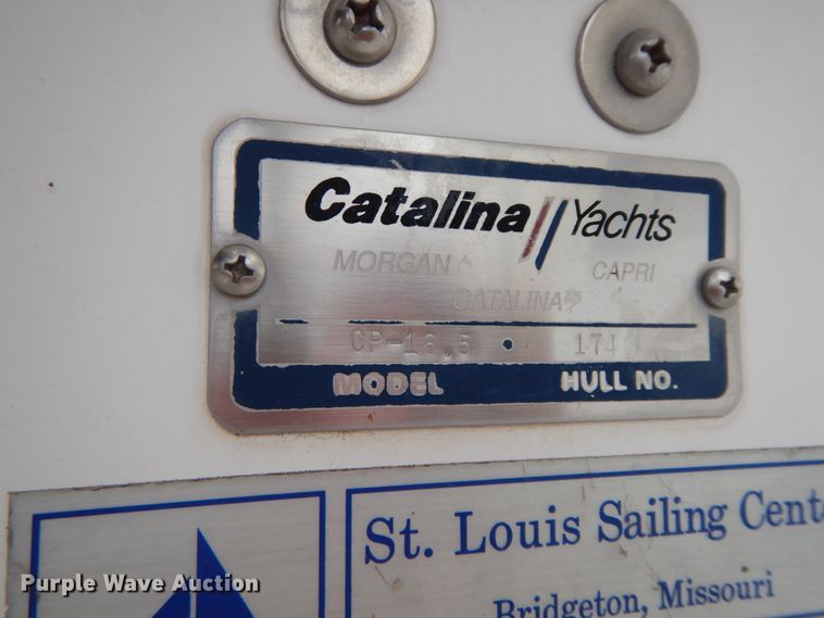 image for item IX9401 1996 Catalina CP-16.5  sail boat