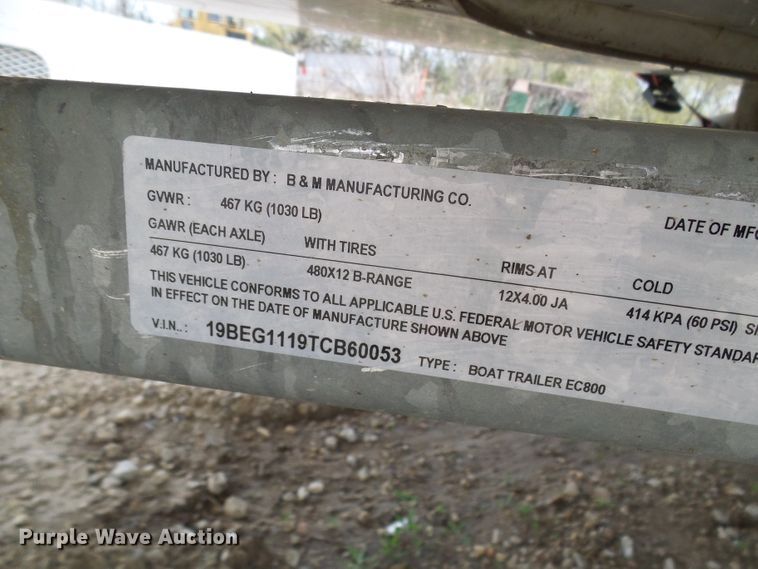 image for item IX9401 1996 Catalina CP-16.5  sail boat