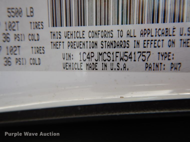 image for item IX9488 2015 Jeep Cherokee Latitude  SUV