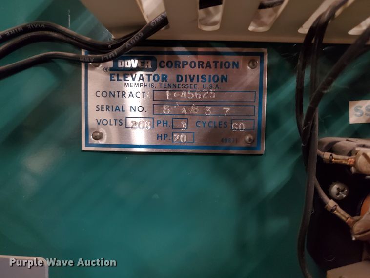 image for item IX9778 Dover elevator controls