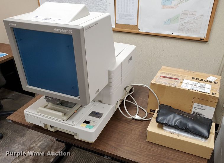 image for item IX9779 Canon Microprinter 60 microfiche reader/printer