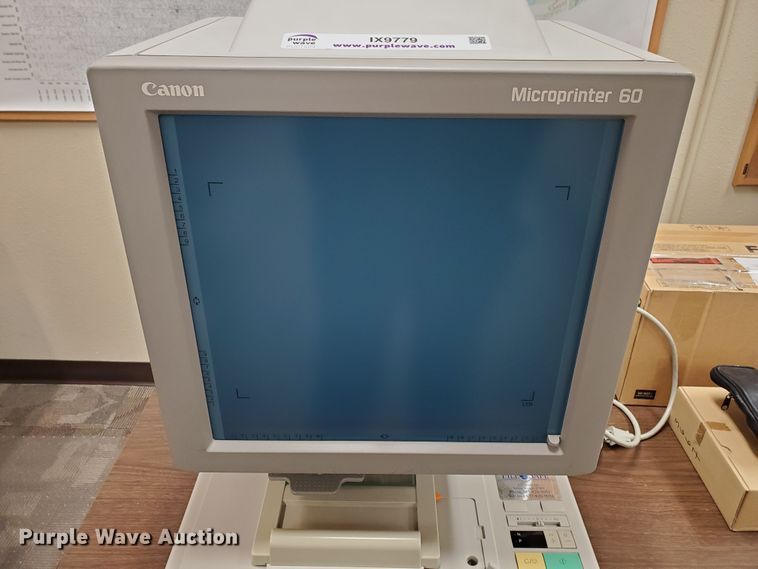 image for item IX9779 Canon Microprinter 60 microfiche reader/printer