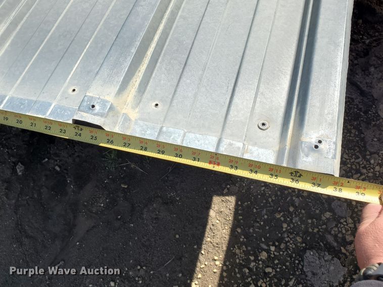 image for item IX9780 Approximately 30 sheets of Pro-Panel tin