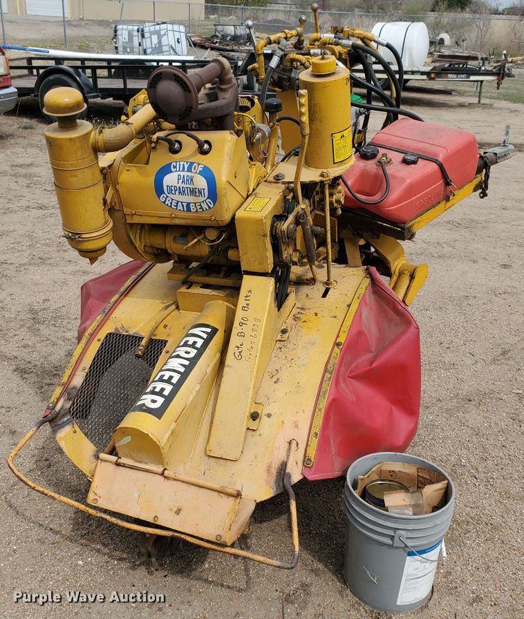 image for item IX9824 Vermeer 6  stump grinder
