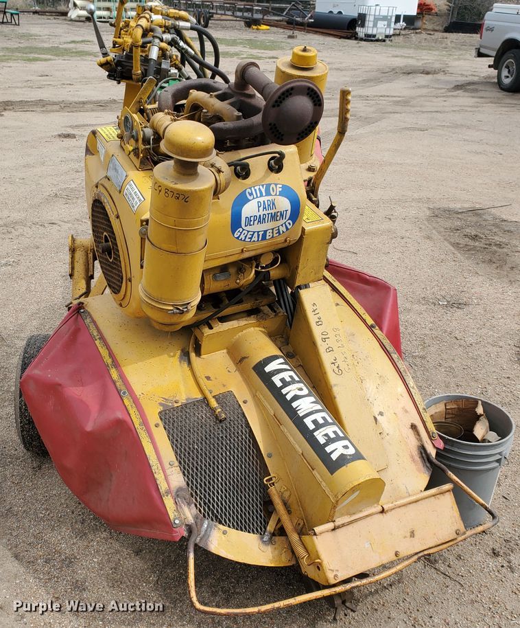 image for item IX9824 Vermeer 6  stump grinder