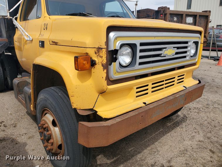 image for item IX9853 1985 Chevrolet C70  dump truck