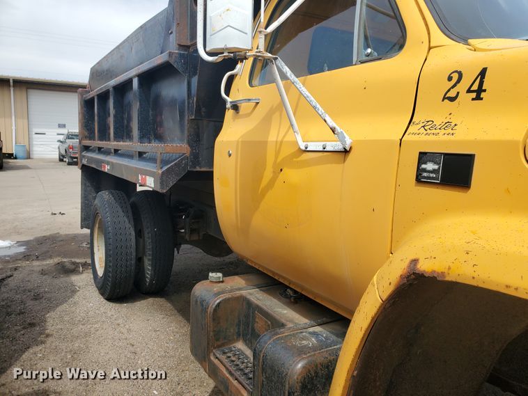 image for item IX9853 1985 Chevrolet C70  dump truck