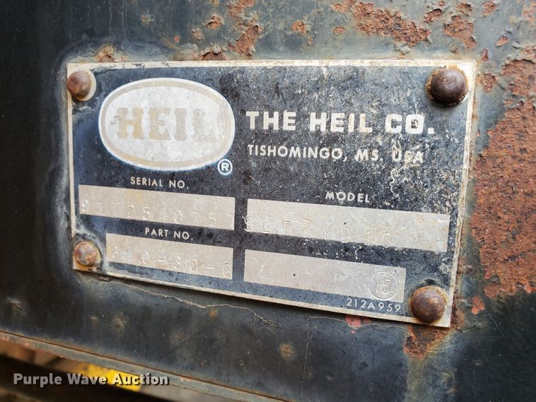 image for item IX9853 1985 Chevrolet C70  dump truck