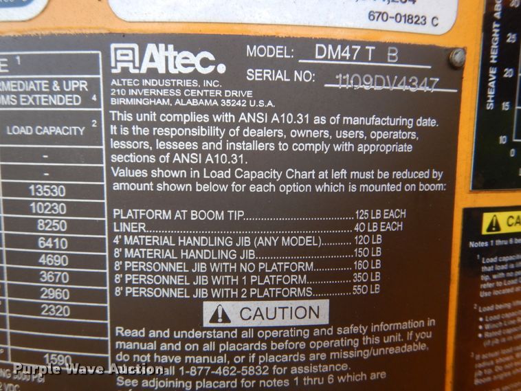 image for item IY9651 2010 International WorkStar 7400  digger derrick truck