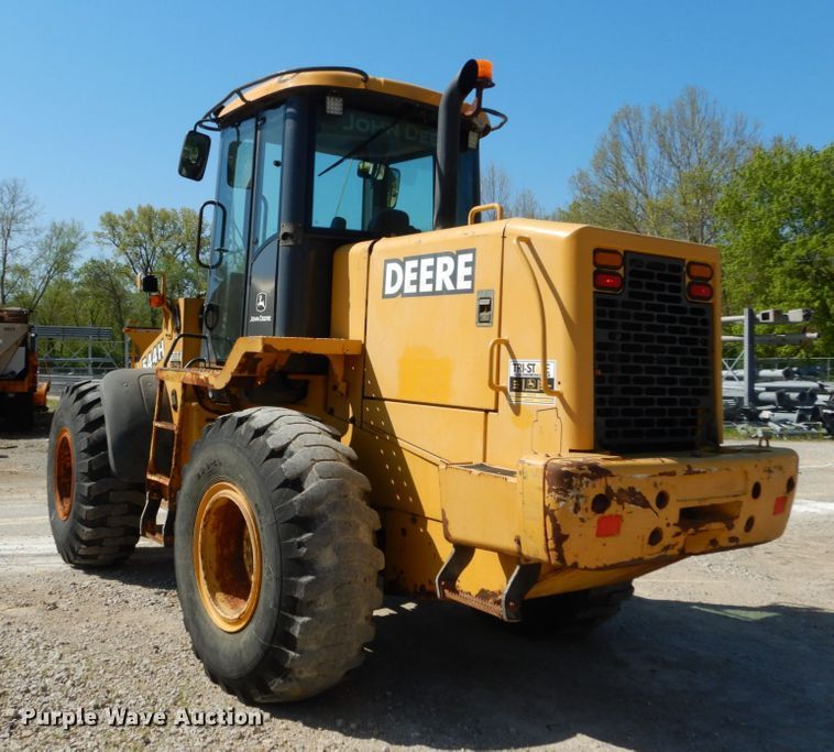 image for item IY9668 2003 John Deere 544H  wheel loader