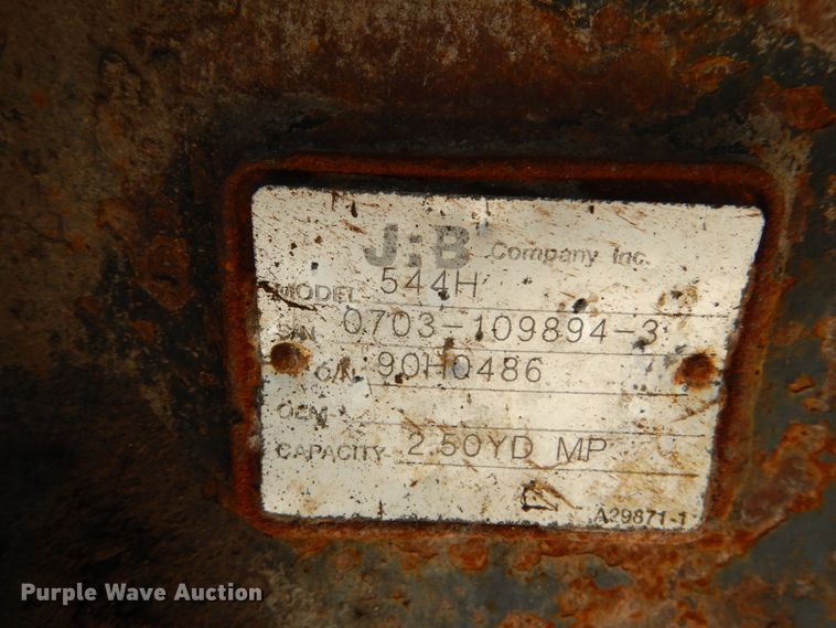 image for item IY9668 2003 John Deere 544H  wheel loader