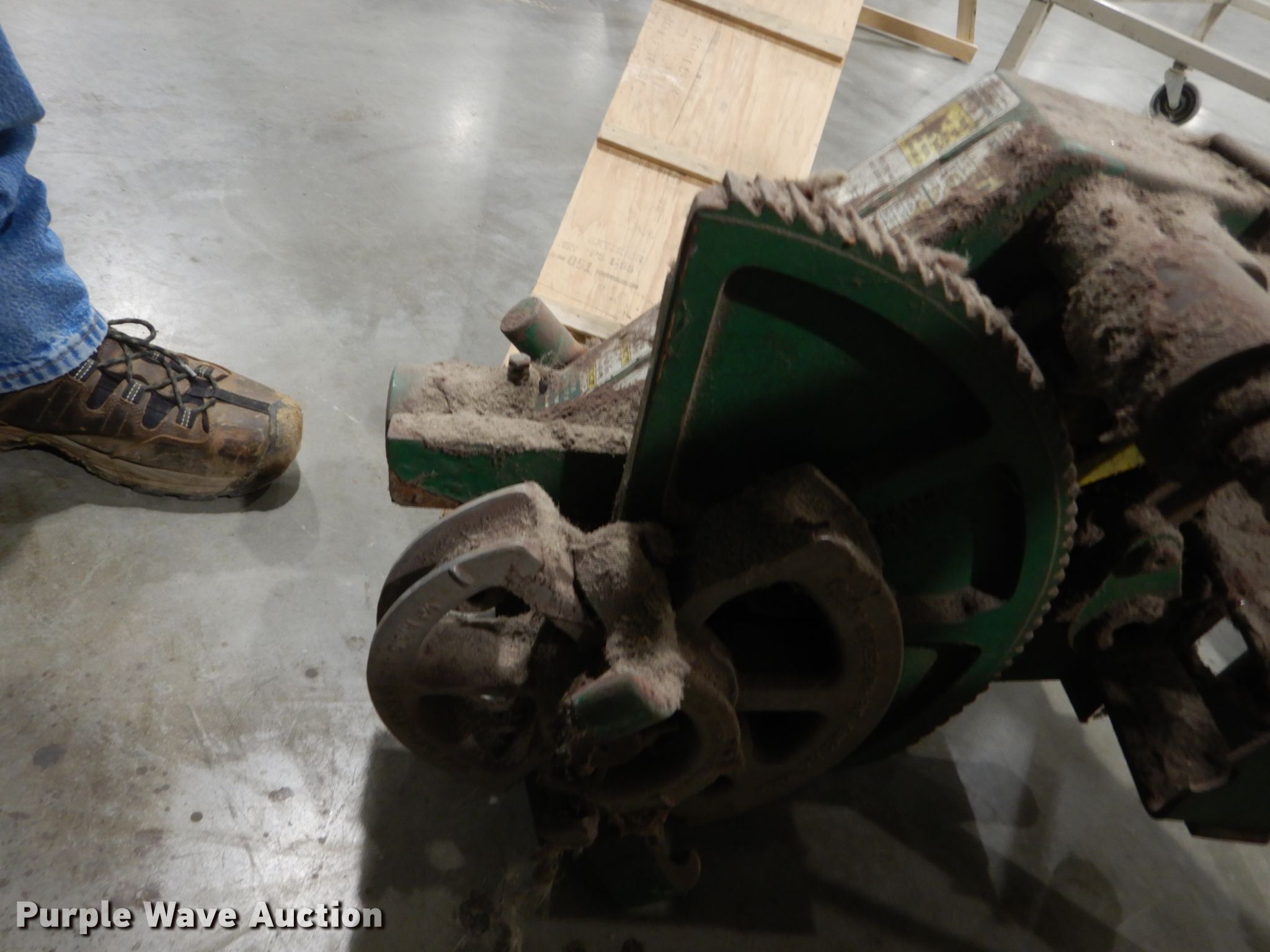 Greenlee 1818 pipe bender in Sioux Falls, SD Item HE9575 sold