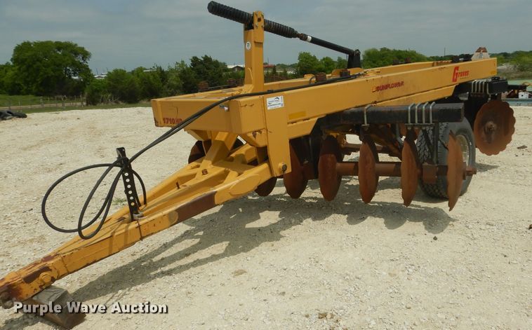 image for item DF2666 2014 Sunflower 1710HD  offset disk