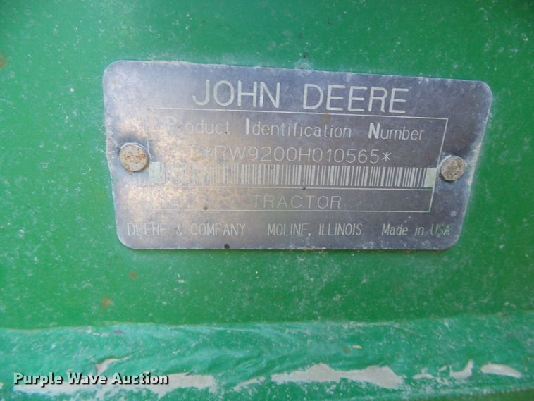 image for item DI5583 1998 John Deere 9200  4WD tractor