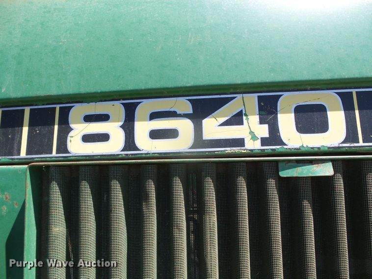 image for item DI5585 1981 John Deere 8640  4WD tractor