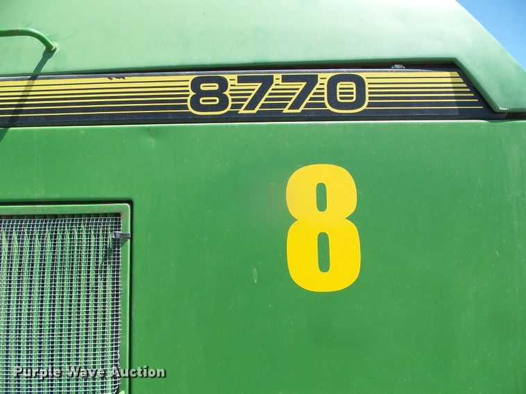 image for item DI5587 1993 John Deere 8770  4WD tractor