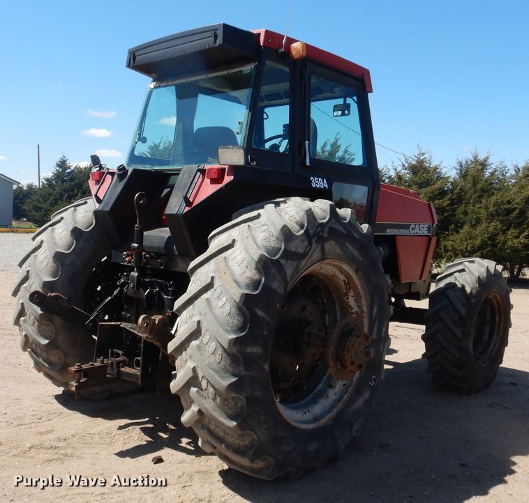 image for item DJ1223 1987 Case IH 3594  MFWD tractor