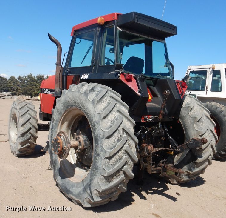 image for item DJ1223 1987 Case IH 3594  MFWD tractor