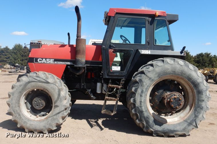 image for item DJ1223 1987 Case IH 3594  MFWD tractor