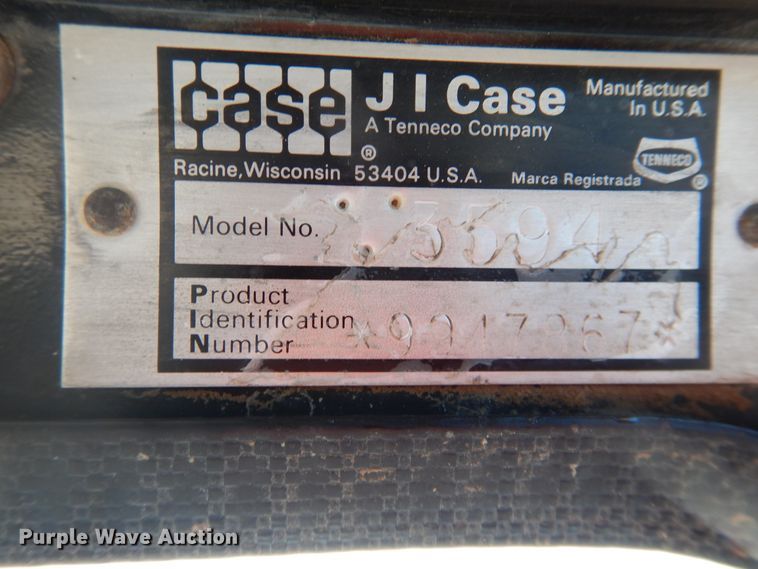 image for item DJ1223 1987 Case IH 3594  MFWD tractor