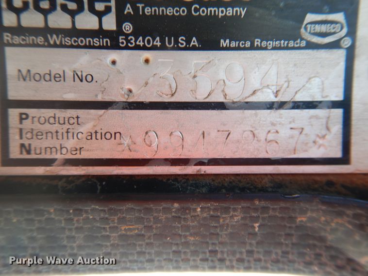 image for item DJ1223 1987 Case IH 3594  MFWD tractor