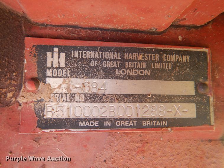 image for item DK5613 International 684  tractor