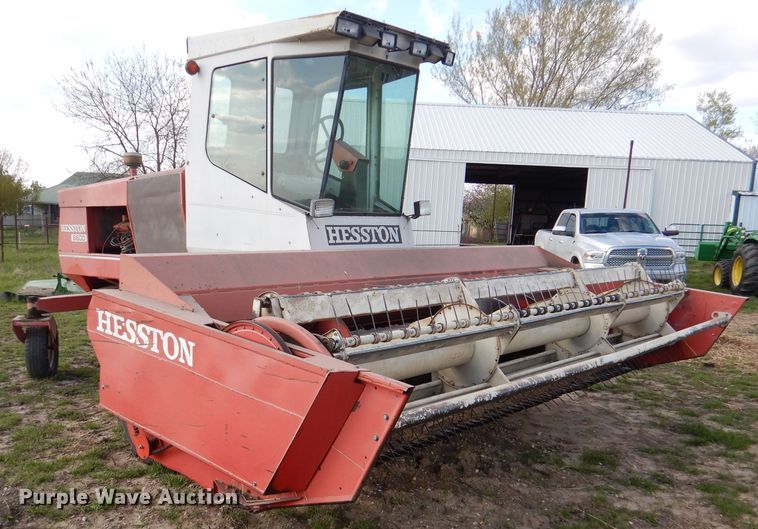 image for item DL2999 Hesston 6600  windrower