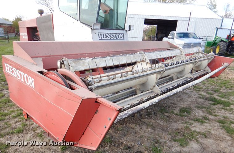 image for item DL2999 Hesston 6600  windrower