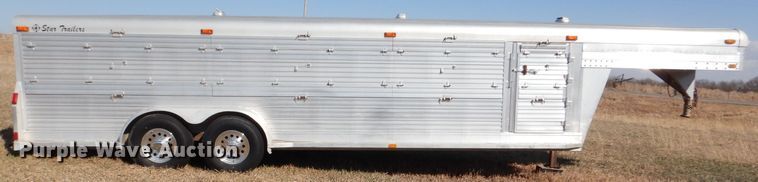 image for item DL4799 1992 4 Star Trailers  livestock trailer